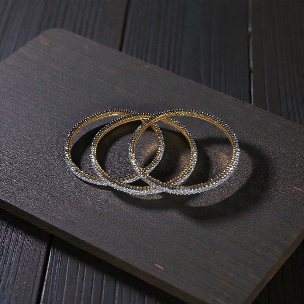 Elegant Gold and Silver Bracelet